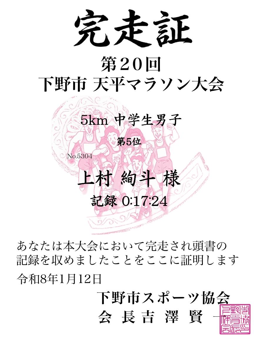 記録証