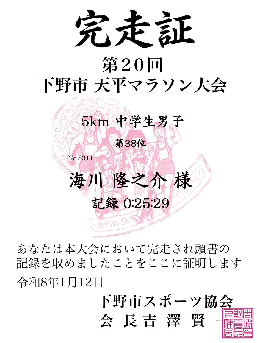 記録証