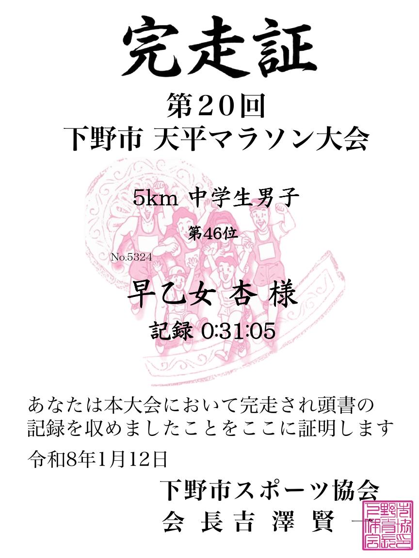 記録証