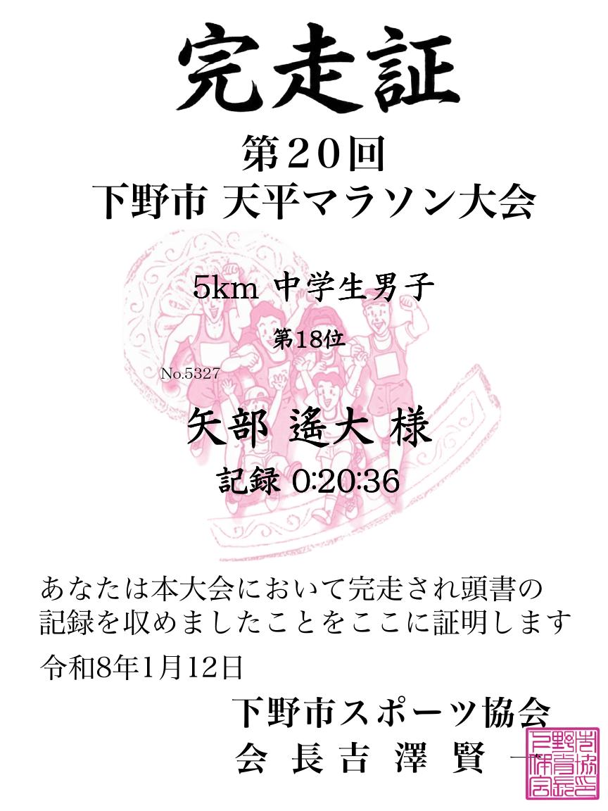 記録証
