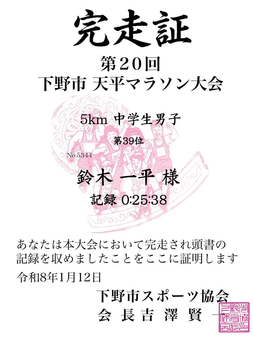 記録証