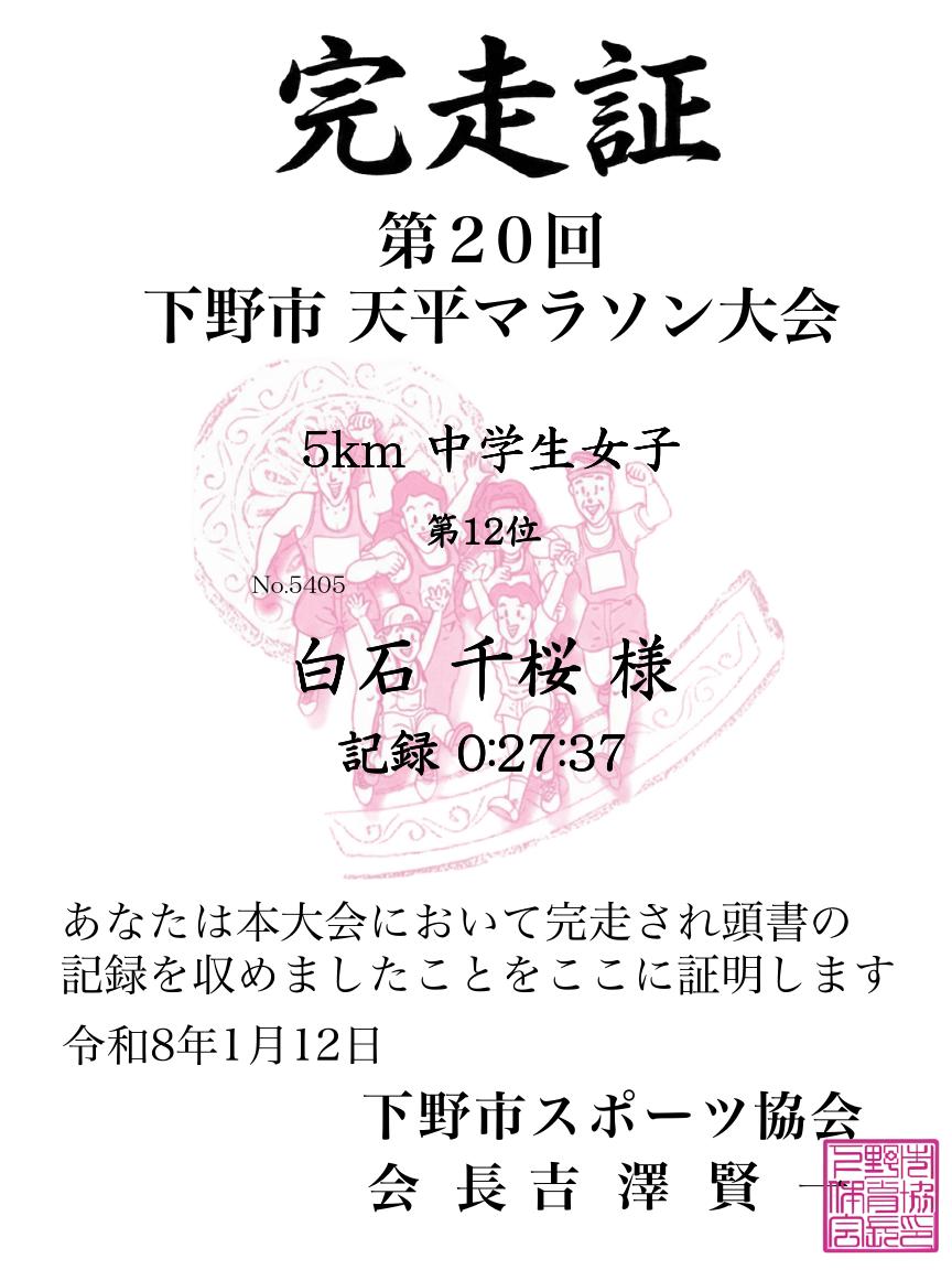 記録証