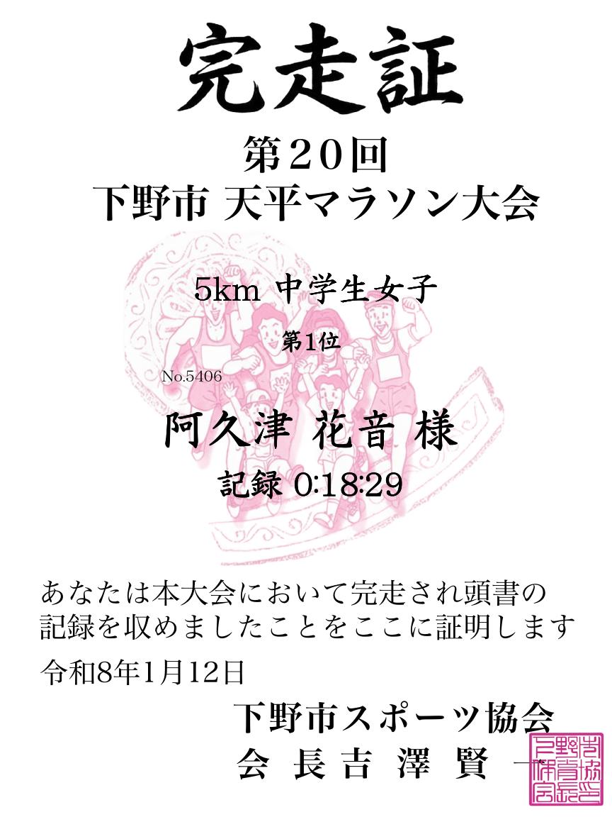 記録証