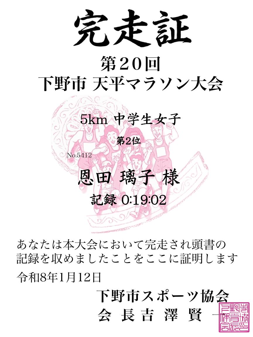 記録証