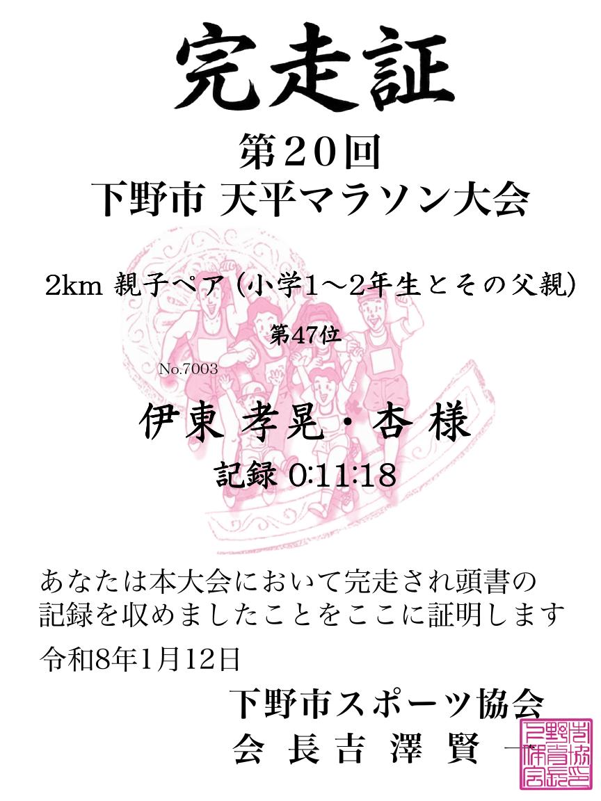 記録証