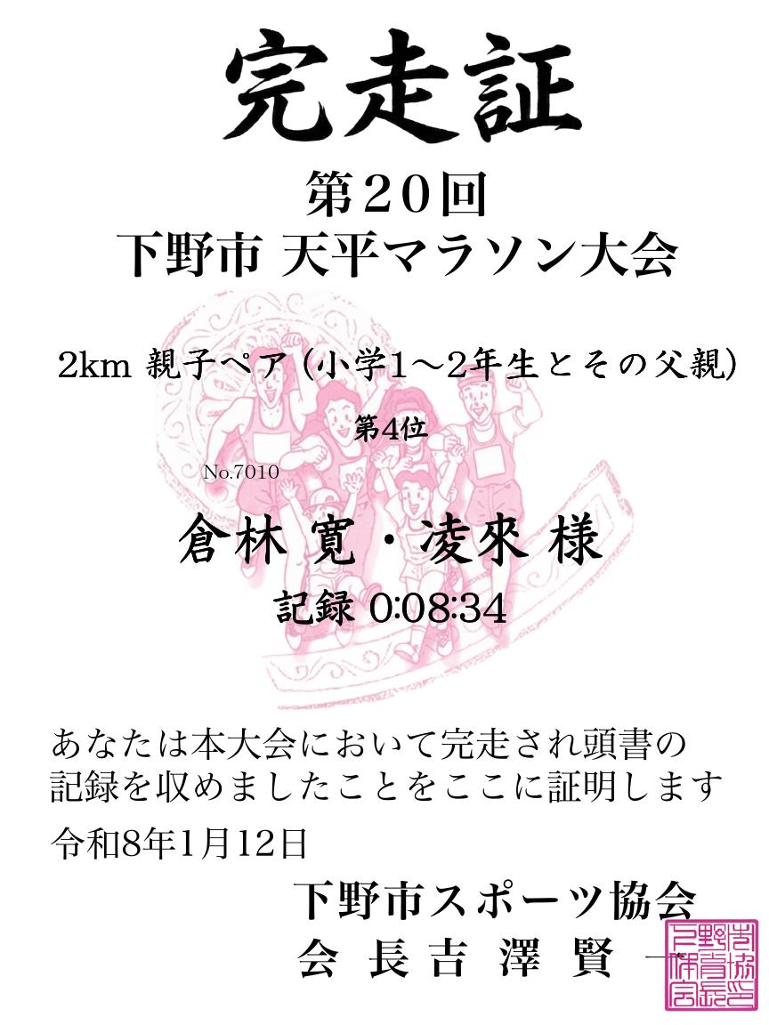 記録証