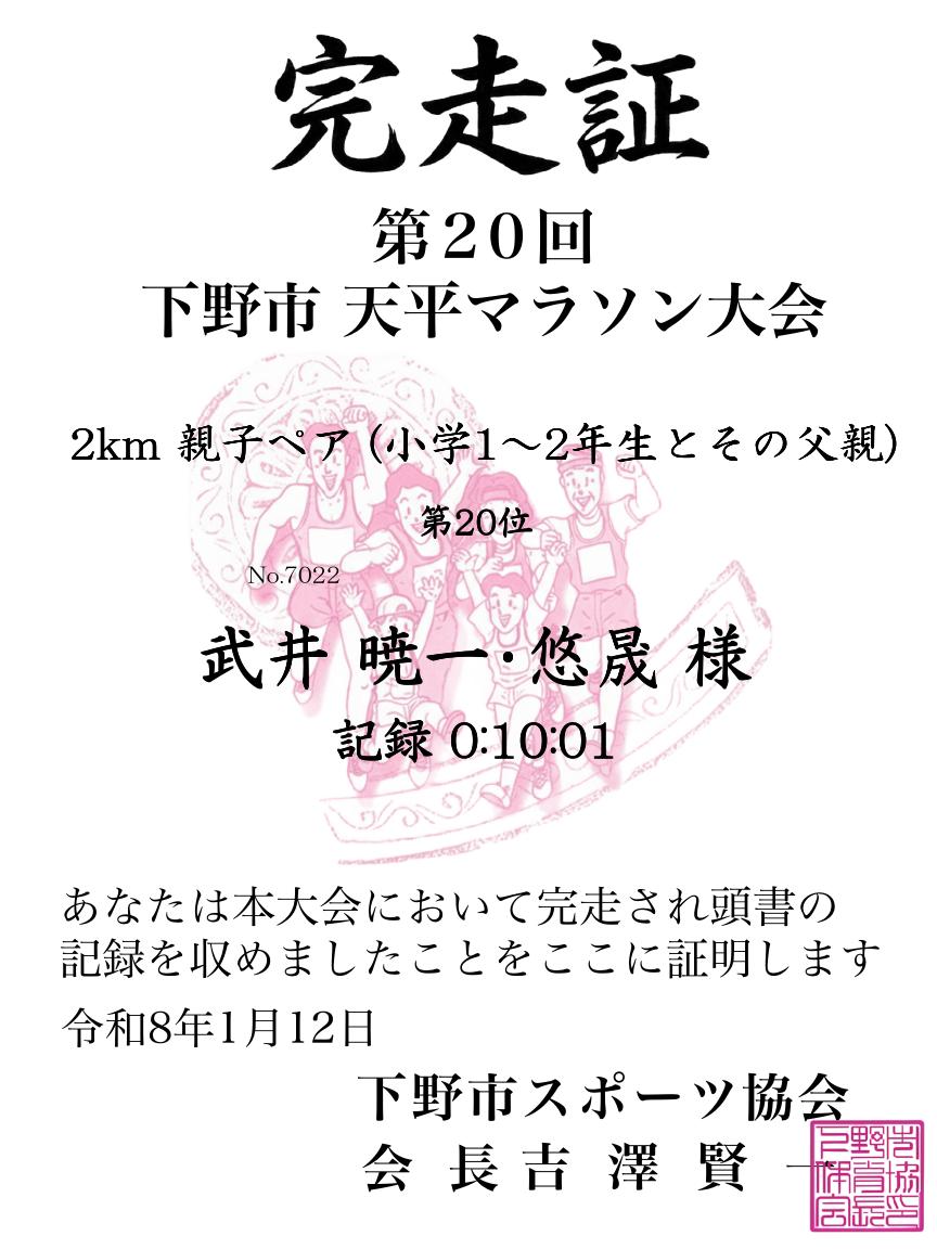 記録証