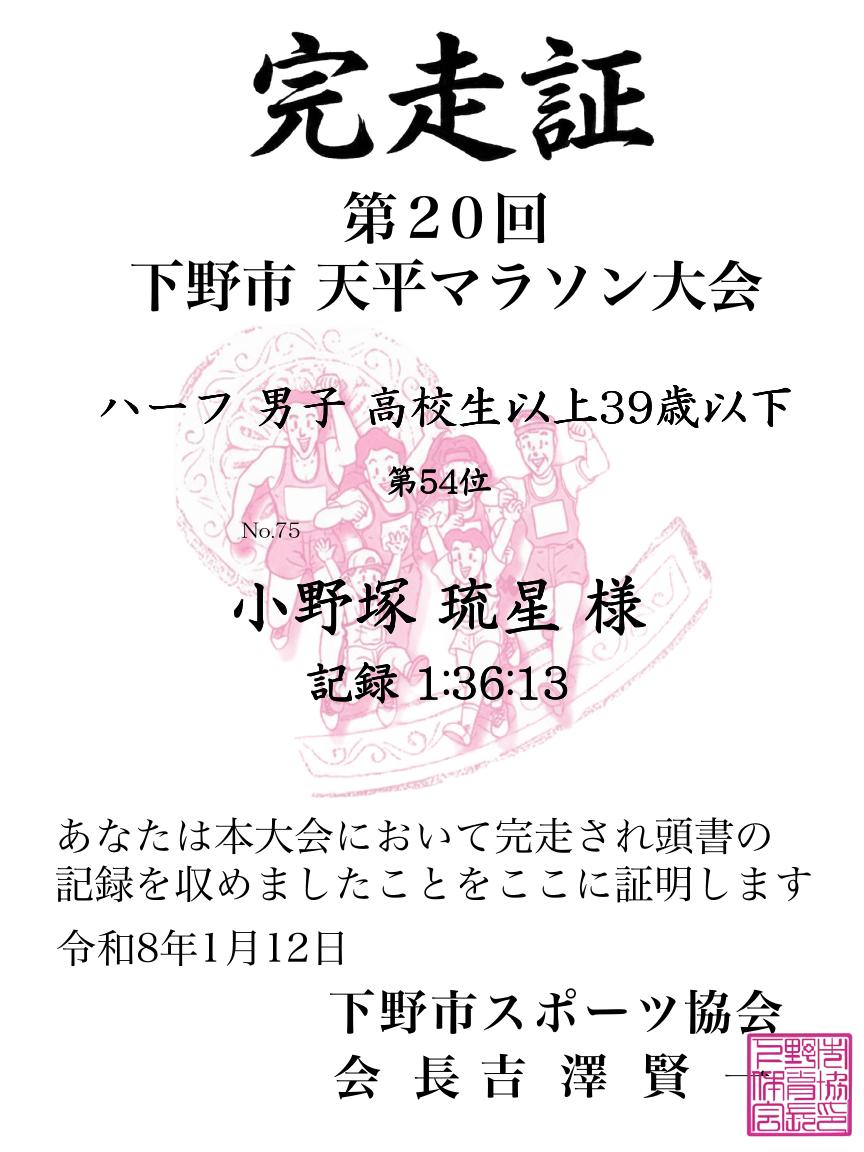 記録証