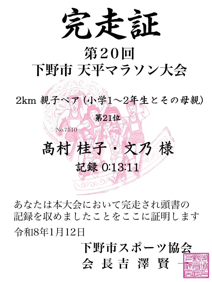 記録証