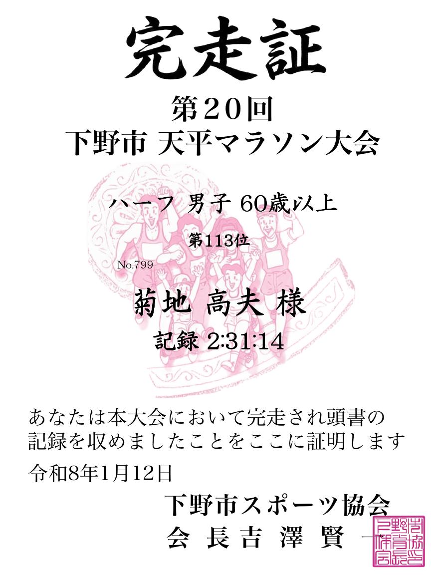 記録証