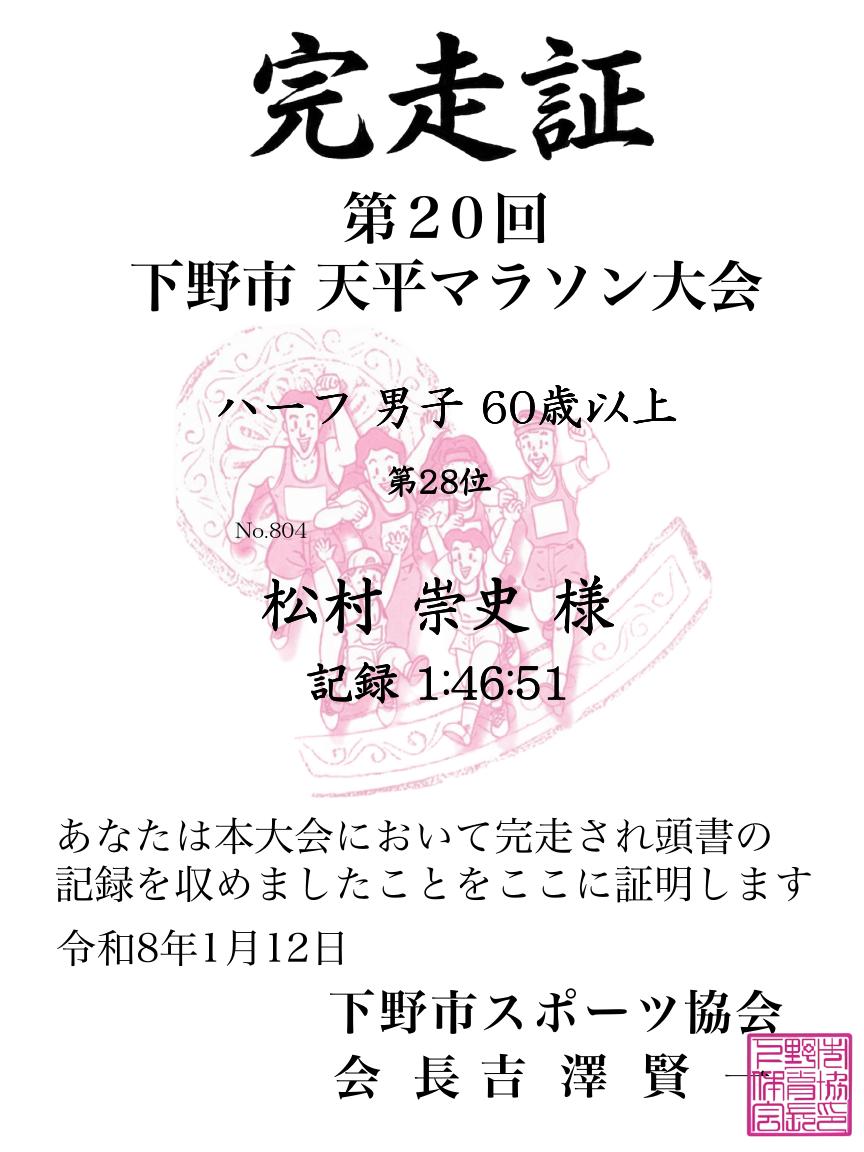 記録証
