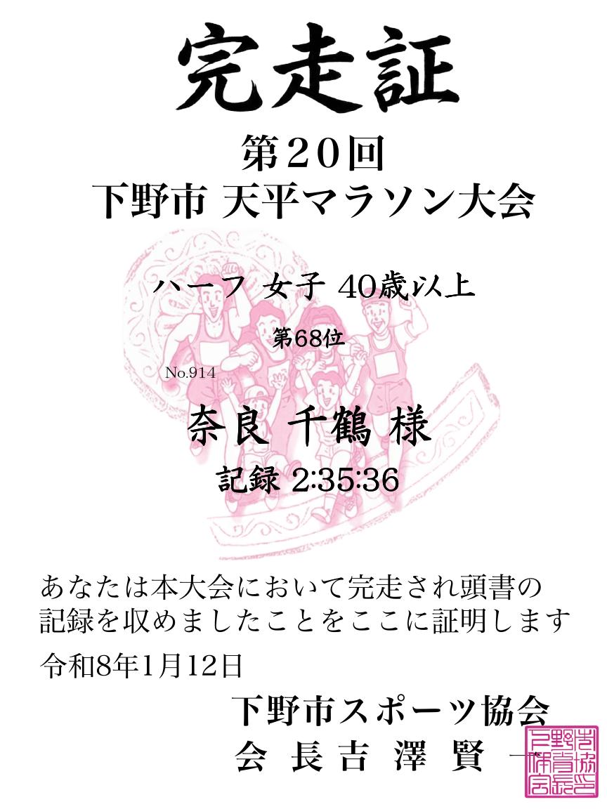 記録証