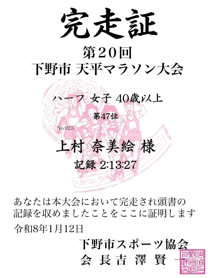 記録証
