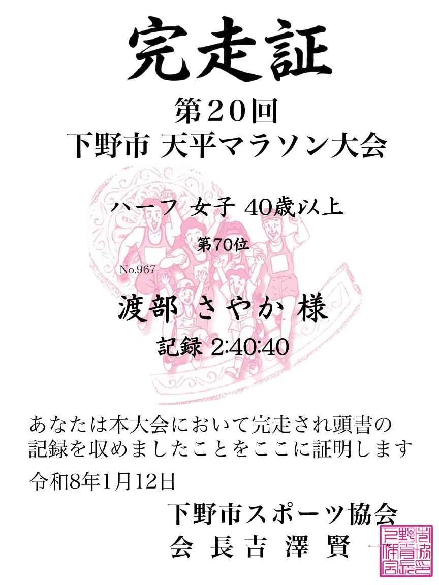 記録証